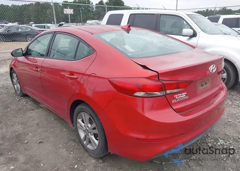 2017 Hyundai Elantra Se из США, поврежденный, VIN 5NPD84LF4HH025502